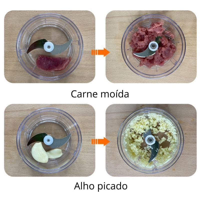 Multiprocessador e triturador de alimentos 250ML