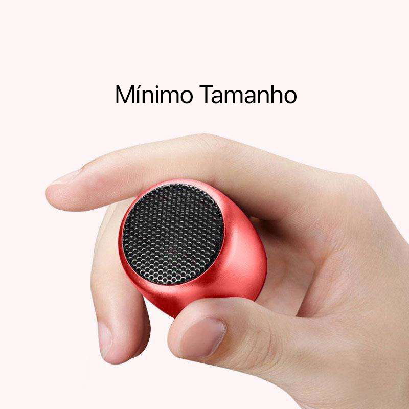 Mini Caixinha Som Bluetooth Speaker Amplificada