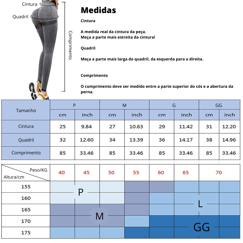 Calça Legging Máximo Conforto