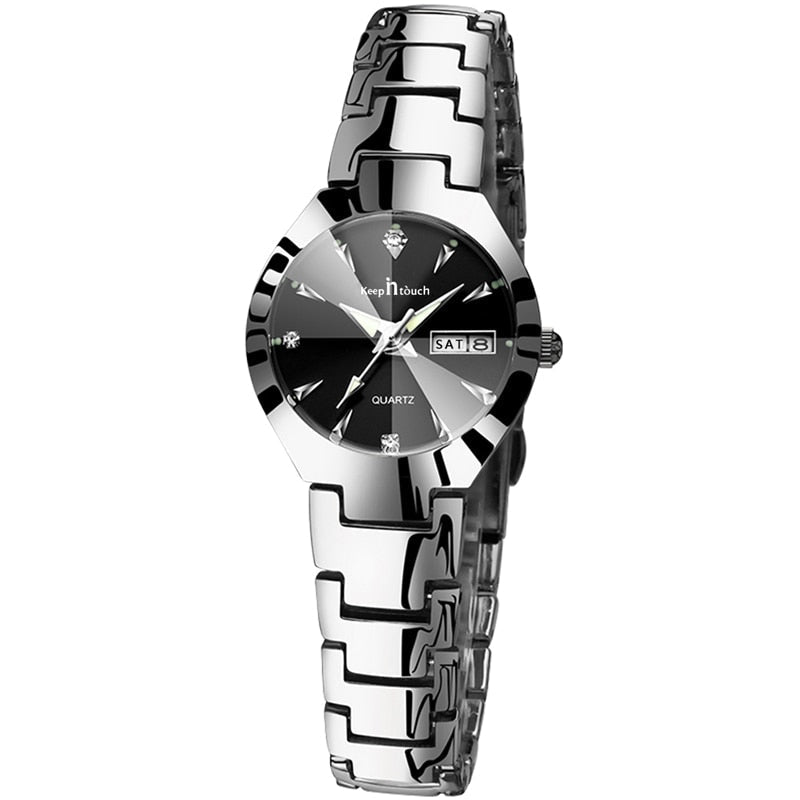 Relógio Feminino Luxury Quartz Keep IN Touch