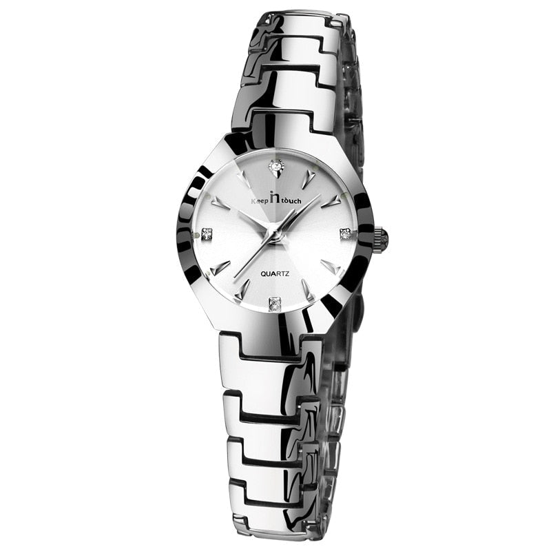 Relógio Feminino Luxury Quartz Keep IN Touch