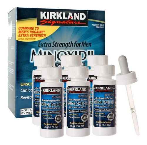 Minoxidil Kitkland Crescimento Cabelo e barba 100%