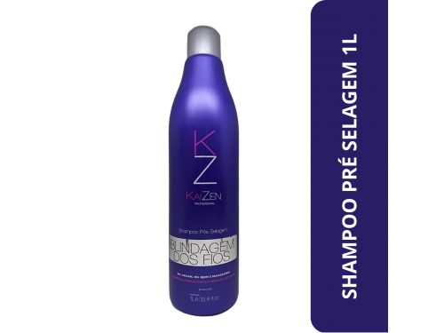 Shampoo Pré Selagem Blindagem dos Fios Kaizen